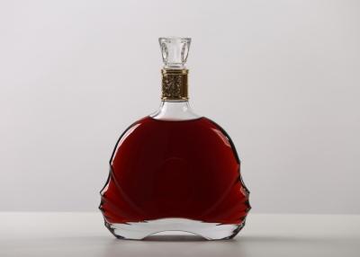 China fornecedores das garrafas de vidro da personalização da vodca do uísque e da garrafa de vidro do vinho do rum para o one-stop shopping branco alto à venda