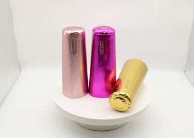 China Champagne Aluminium Foil Capsules for Sparkling Wine and Vodka Bottle Shrink Caps for sale