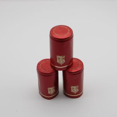 China Venta al por mayor de cápsulas de papel de aluminio cápsulas de vino fábrica de OEM botella de vino personalizada cápsula de calor encogida etiqueta de vino en venta