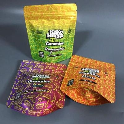 China Embalagens de alimentos personalizadas impermeáveis Biodegradáveis Sacos de papel de alumínio de plástico Zip Lock Doypack Stand Up Pouch à venda