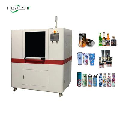 China English Operation Cylinder Inkjet Printer With G5i Head For Glass Plastic Water Bottle Cup for sale