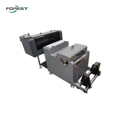 중국 자동 머리 DTF 전송 프린터 디지털 티셔츠 천 인쇄 기계 판매용