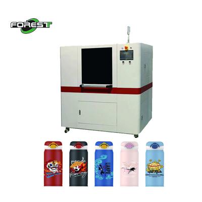 China Diámetro 40 mm Impresora de inyección de tinta rotativa formato de imagen PDF para botella de cilindro en venta