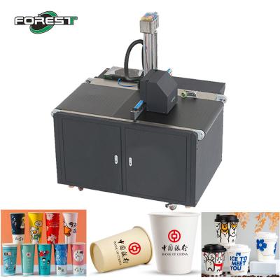 China Impresora de cartón de paso único Ancho digital Impresora UV de inyección de tinta de 300 mm en venta