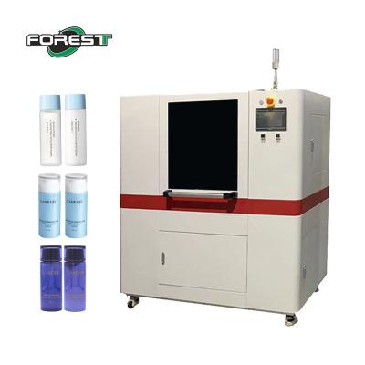 Cina 1.5KW Cylinder Bottle Printer 360 Round Tumble UV Printing Machine With Ricoh Head in vendita