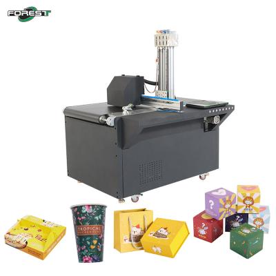 China 220V digitale inkjetprinter Mediabreedte 2500mm Pizza Box Printer Te koop