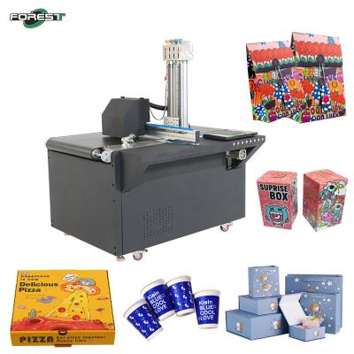China Impresora de inyección de tinta digital de 600 Dpi Impresora de inyección de tinta corrugada de volumen de tinta de 1L en venta
