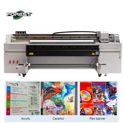 中国 リコハ・ジェンハイブリッドインクプリンター レザー印刷機ODM 1~6頭 販売のため