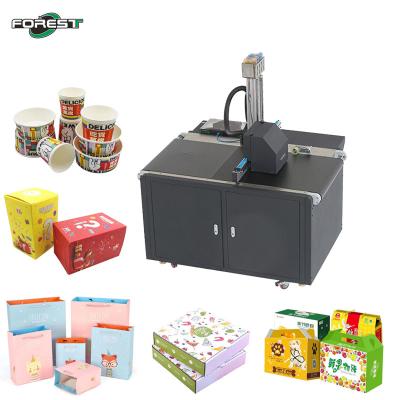 China Single Pass Printer Carton Packaging Box Paper Printing Machine Corrugated Cardboard Pizza Box for sale