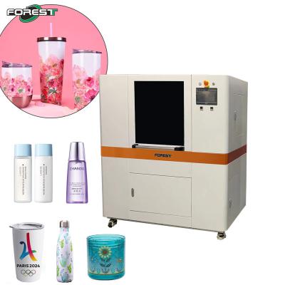 China High Precision Cylinder Inkjet Printer for Bottles Cans and Tumblers for sale