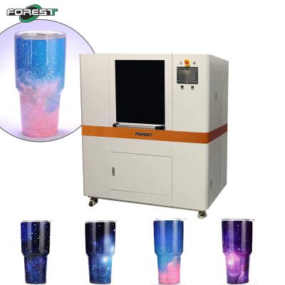 中国 Digital Cylinder UV Printer Aluminium Can Printing Machine Glassware Plastic Bottle 販売のため