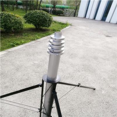 China Integrated 6063 Alu Camera Antenna Surveillance Mast for sale