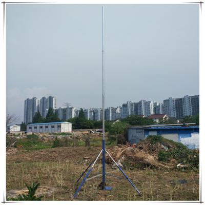 China Guyed Push Up 12M Mast Pole Telescoping Antenna Mast for sale