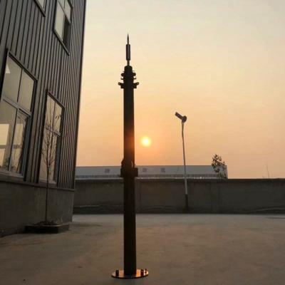 China 12M 400W 4 Handkruk op Mast Draagbare LEIDENE Lichte Torens Te koop