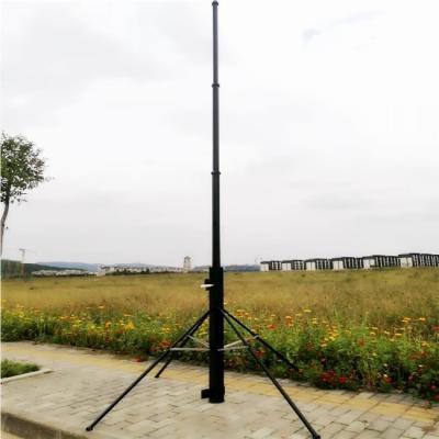 China Outdoor Light Lighting 6M 20KG Portable Winch Up Mast for sale