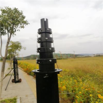 China 35ft Winch Up Antenna Mast for sale