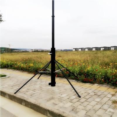 China 200W Light Tower 9M High Telescopic Winch Up Mast for sale