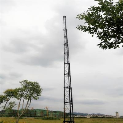 Chine Tournez la manivelle de la tour d'antenne télescopique du poids léger 20m d'antenne à vendre