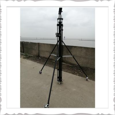 China Aluminum 6063 Telescopic Mast Pole For Mobile Video Surveillance for sale