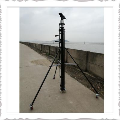 China Aluminum Endzone Camera System With 30ft 9m Pole Stand for sale