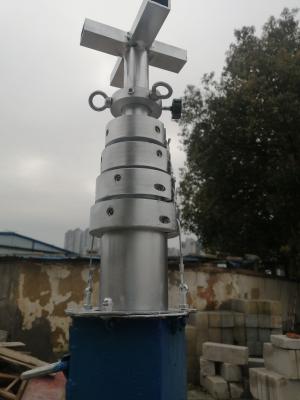 China 12m Hand Winch Self Lock Aluminium Telescopic Mast for sale
