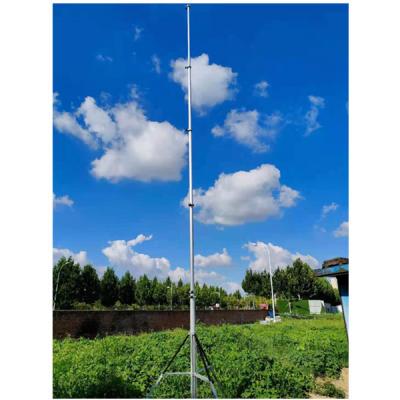China Hand Push Up Telescopic Antenna Mast Locked by Flexible Tip for sale