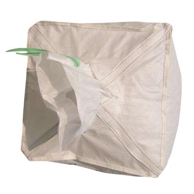 China Fibc 1000 Kg Big Bag Polypropylene Polyethylene Spout Bottom for sale