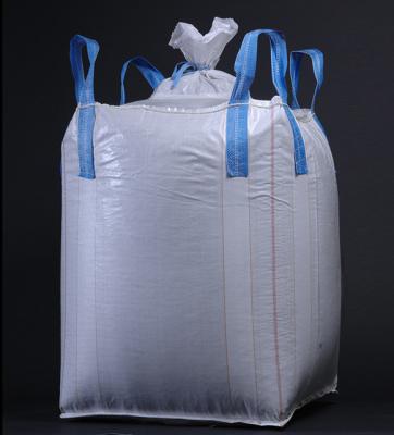 China White Sand Spout Top Bulk Bag Laminated 1500Kg 2000Kg customized for sale