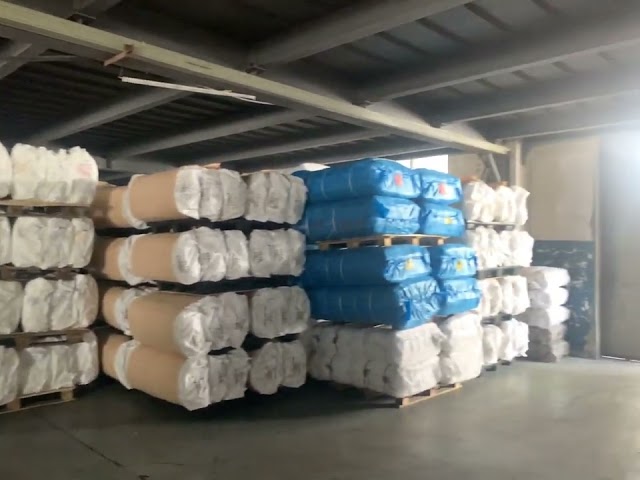 50kg Rice Flour PP Woven Bag White 600D - 1500D 40cm - 100cm Width