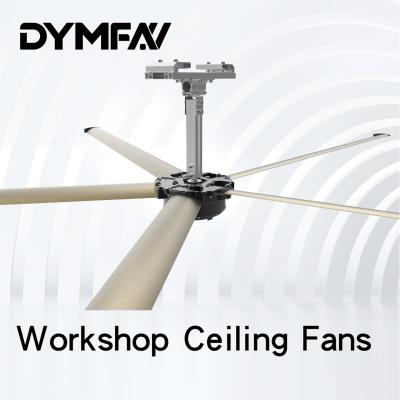 China 5m 0.7kw Energy Saving Workshop Ceiling Fans Hvls Large Ceiling Fan for sale