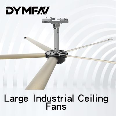 中国 4.3m 0.7kw Gearless HVLSの大きい産業天井に付いている扇風機 販売のため
