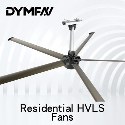 China 7.1m 1.5kw Big Residential Ceiling Fans Large Industrial 24ft Ceiling Fan For Workshops for sale