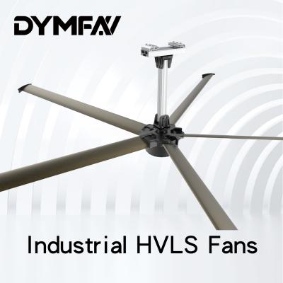 China High Efficiency Big Industrial HVLS Fans Big 7.1m 1.5kw Warehouse Ceiling Fans for sale