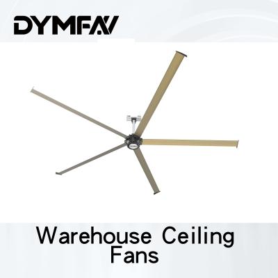 China 12ft Hvls Industrial Large Ceiling Fan Energy Saving For Warehouse for sale