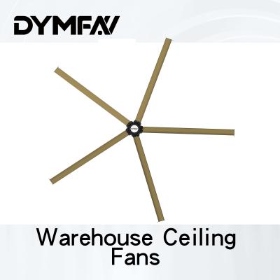 China 6.6m 1.5kw 5 Blades High Volume Low Speed Fans Workshops Industrial Indoor Fan for sale