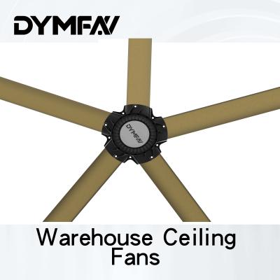 China 5m 0.7kw High Volume Low Speed Fans Workshops Commercial Shop Ceiling Fans for sale