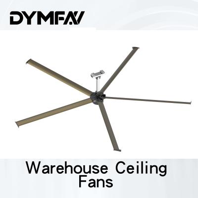 China Residential Household Ceiling Hvls Industrial Fans 400w Commercial 14 Ft Ceiling Fan for sale