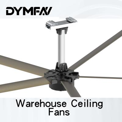 China 24ft Industrial Giant Outdoor Ceiling Fans Floor Mounted Big Air Cooling for sale