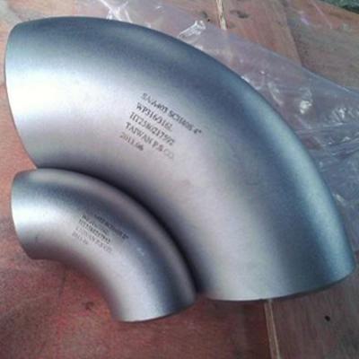 China Sch80 A234 Stainless Steel Pipe Fittings Sch40 SS 90 Degree Elbow ASTM zu verkaufen