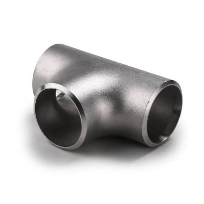 China Asme B16.9 Sch40 Stainless Steel Pipe Fittings Ss Reducing Tee for sale