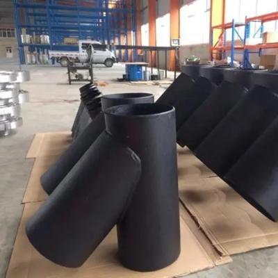 China ASME/ANSI B16.9 Standard Carbon Steel Tees for Threaded Connection SCH160 Pressure for sale
