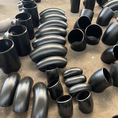 China Black Carbon Steel Elbow for Industrial and for sale