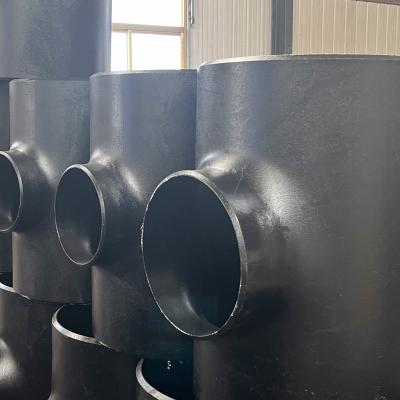 China High-Performance SCH20 Carbon Steel Reducing Tee For Industrial Applications for sale