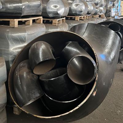China 90° Degree Carbon Steel Oil Pipe Fitting For Oil And Gas Pipeline Construction for sale