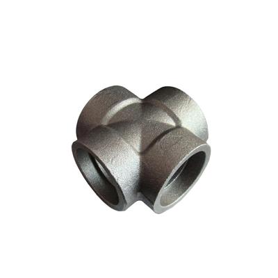 China ANSI NPT Threaded Socket Weld Welded Forged Steel Pipe Fittings for sale