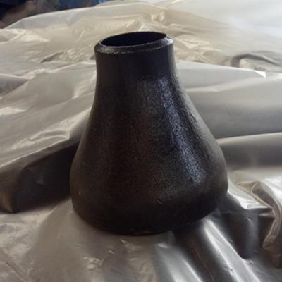 China Hot Press SCH20-SCH XXS Carbon Steel Concentric Reducer Butt Weld Black Painting for sale