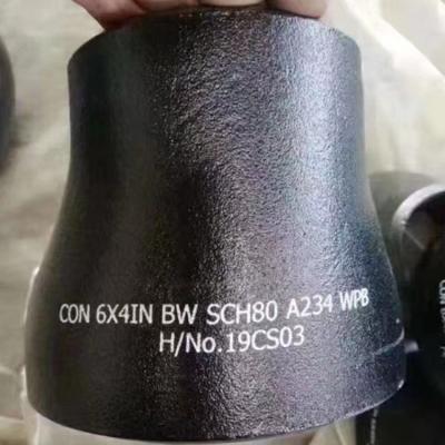 Chine Réducteur soudé bout à bout d'acier au carbone, réducteur concentrique sans couture de B16.9 Sch 40 à vendre