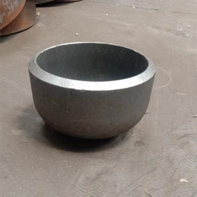 China 4 Inch Welded End Cap SCH40 WPB A234 Carbon Steel Cold Drawn for sale
