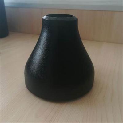 China Negro de acero excéntrico A234 de carbono del reductor de la soldadura de extremo de ASME Sch80 en venta