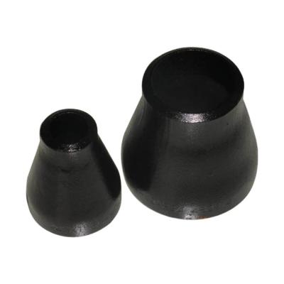 China Butt Welded Carbon Steel Reducer Seamless Black Concentric Weld Reducer for sale